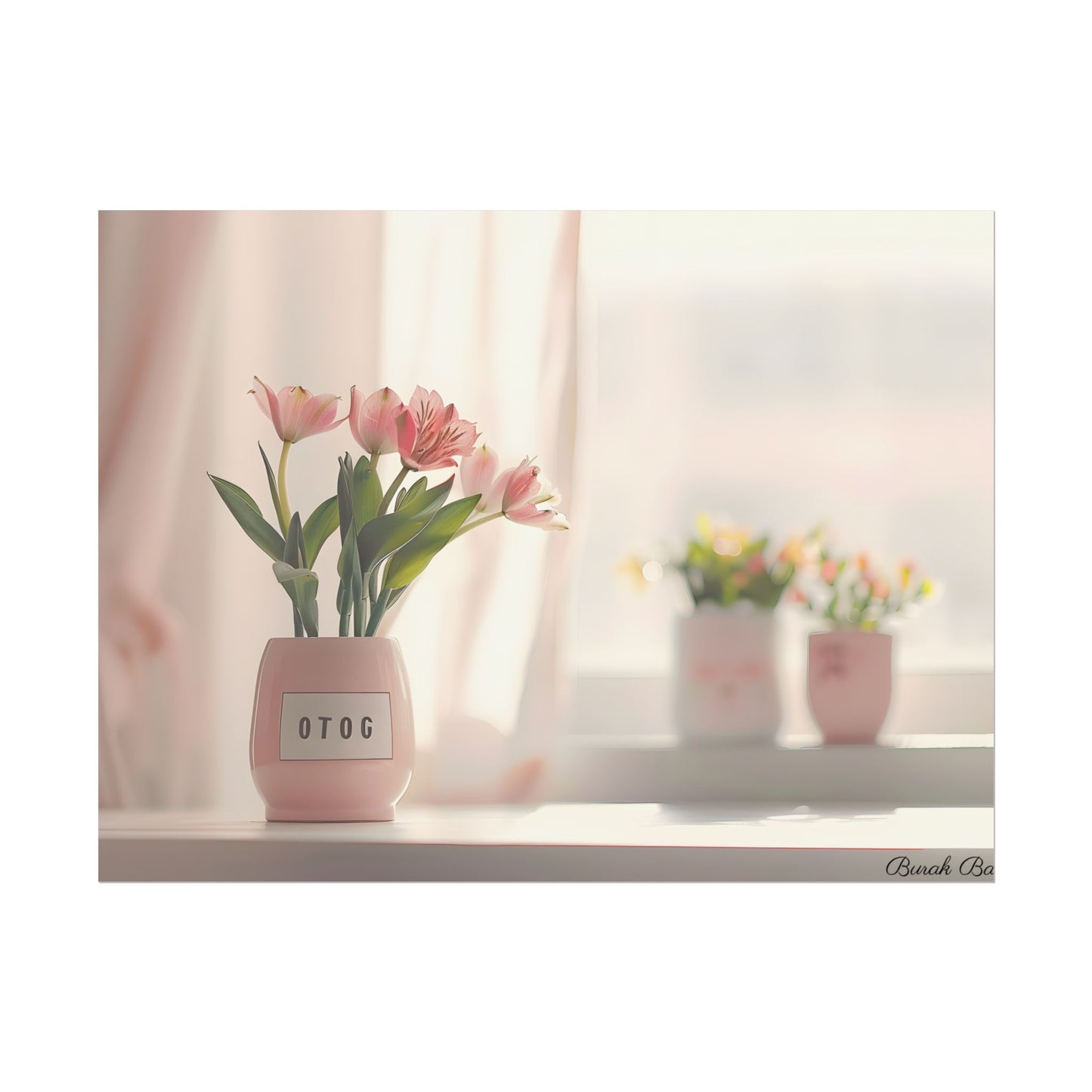 Serene Outdoor Landscape: Soft-Spoken Reminder - Poster