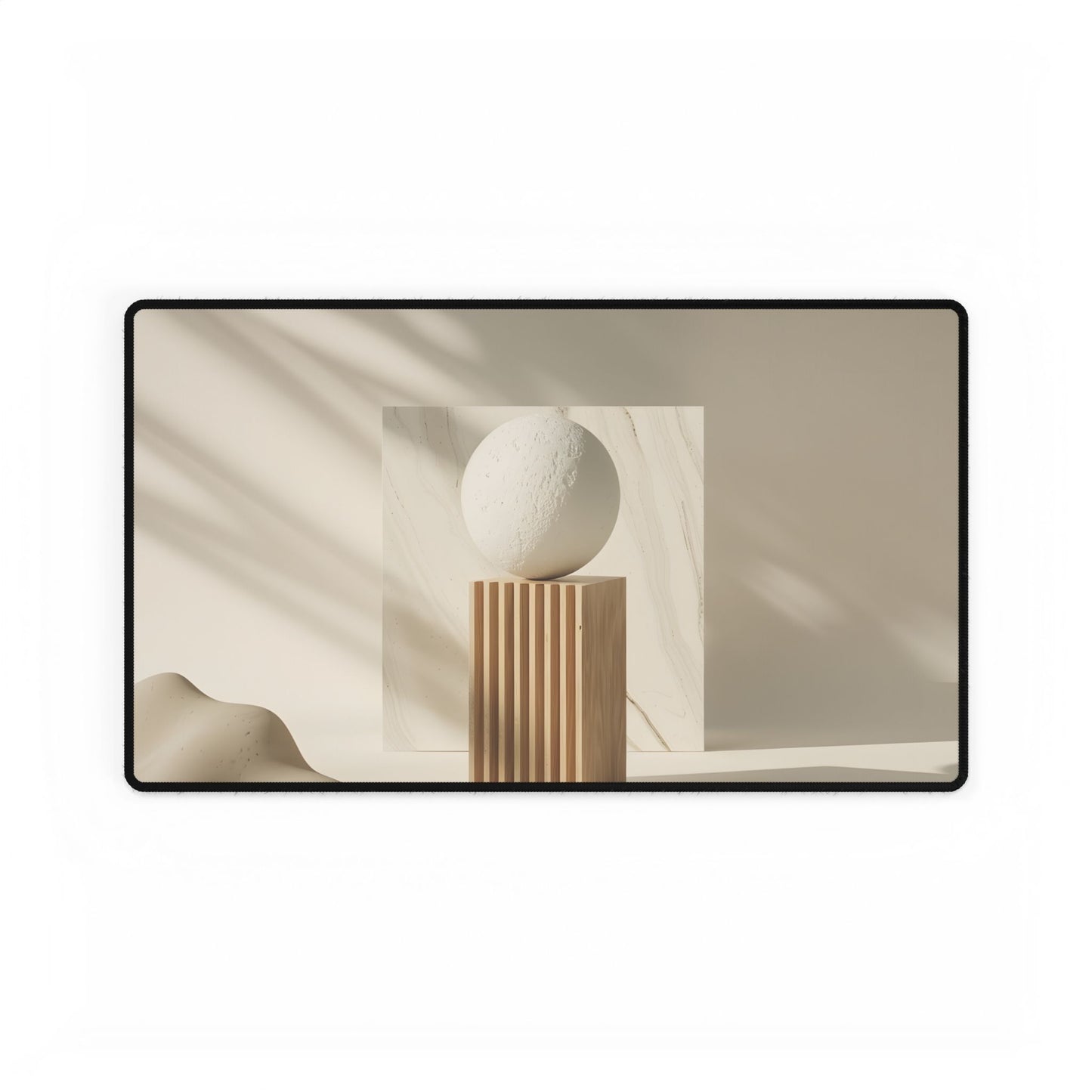 Minimalist Product Design: L Bold Lettering Art - Desk Mat