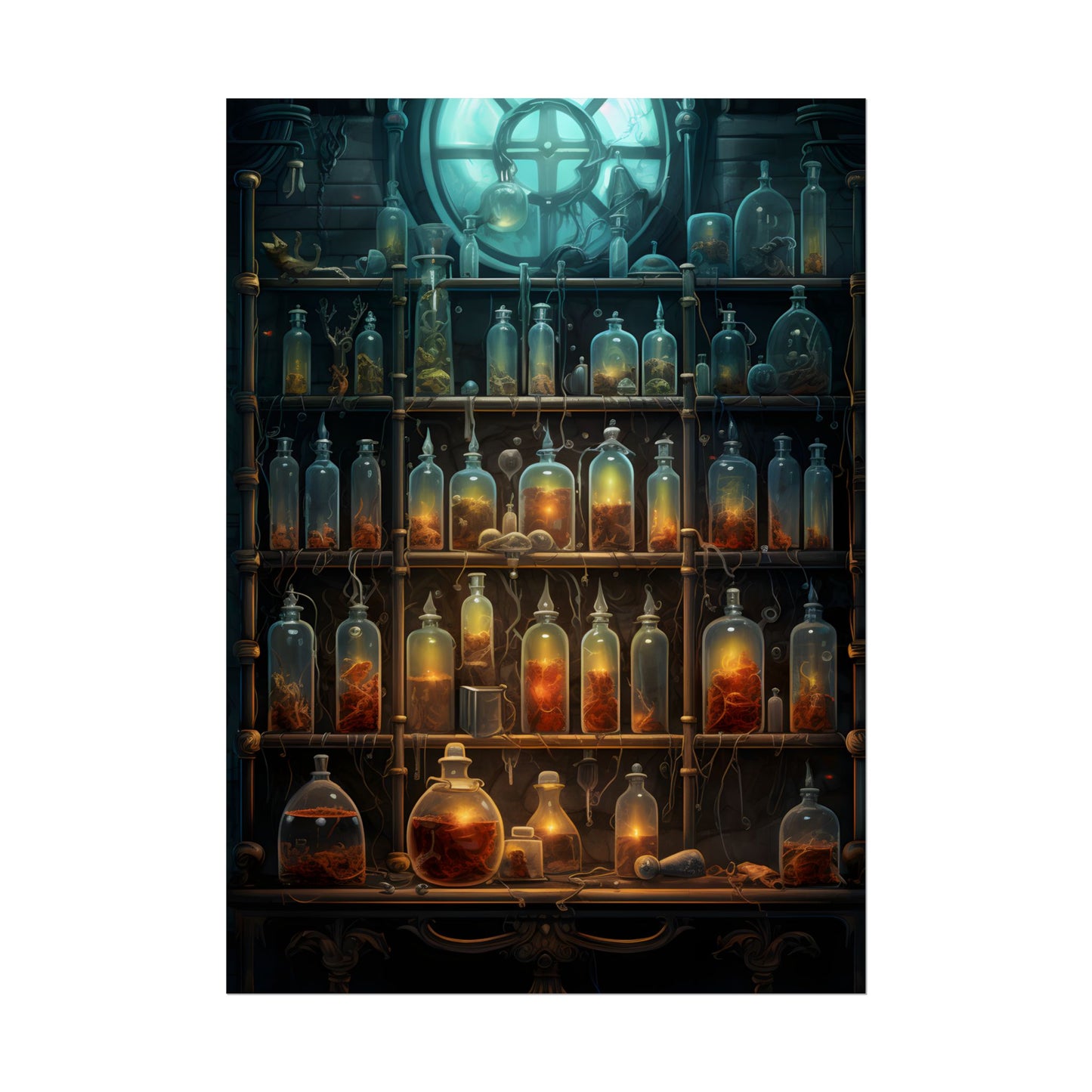Lab Secrets: A Mysterious Science Experiment Unveiled - Poster