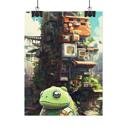 Pixel Play: Colorful Cyberpet Community - Poster