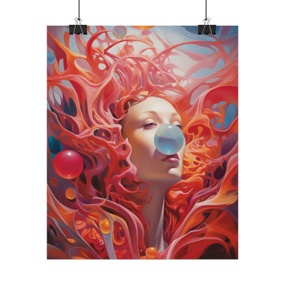 Celestial Landscape: Peaceful Skies and Waterfront Serenity - Poster