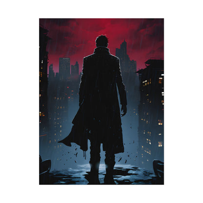 Urban Fantasy Detective: Book Cover Art - Poster