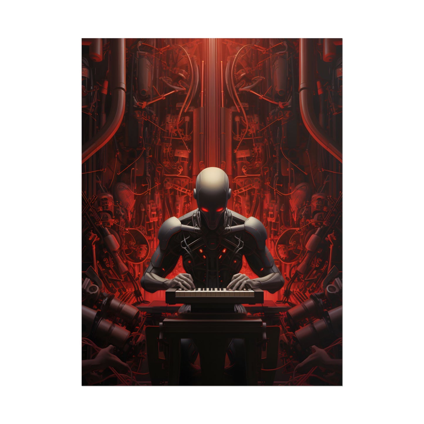 Robot Symphony: A Musical Orchestra of Sentient Robots - Poster