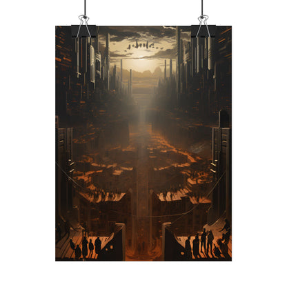 Dystopian Utopia: Opposite Worlds in Harmony - Poster