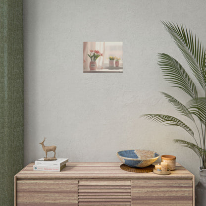 Serene Outdoor Landscape: Soft-Spoken Reminder - Poster