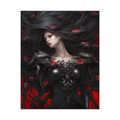 Enigmatic Songbird: Nature's Guardian Art - Poster