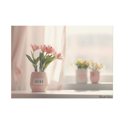 Serene Outdoor Landscape: Soft-Spoken Reminder - Poster
