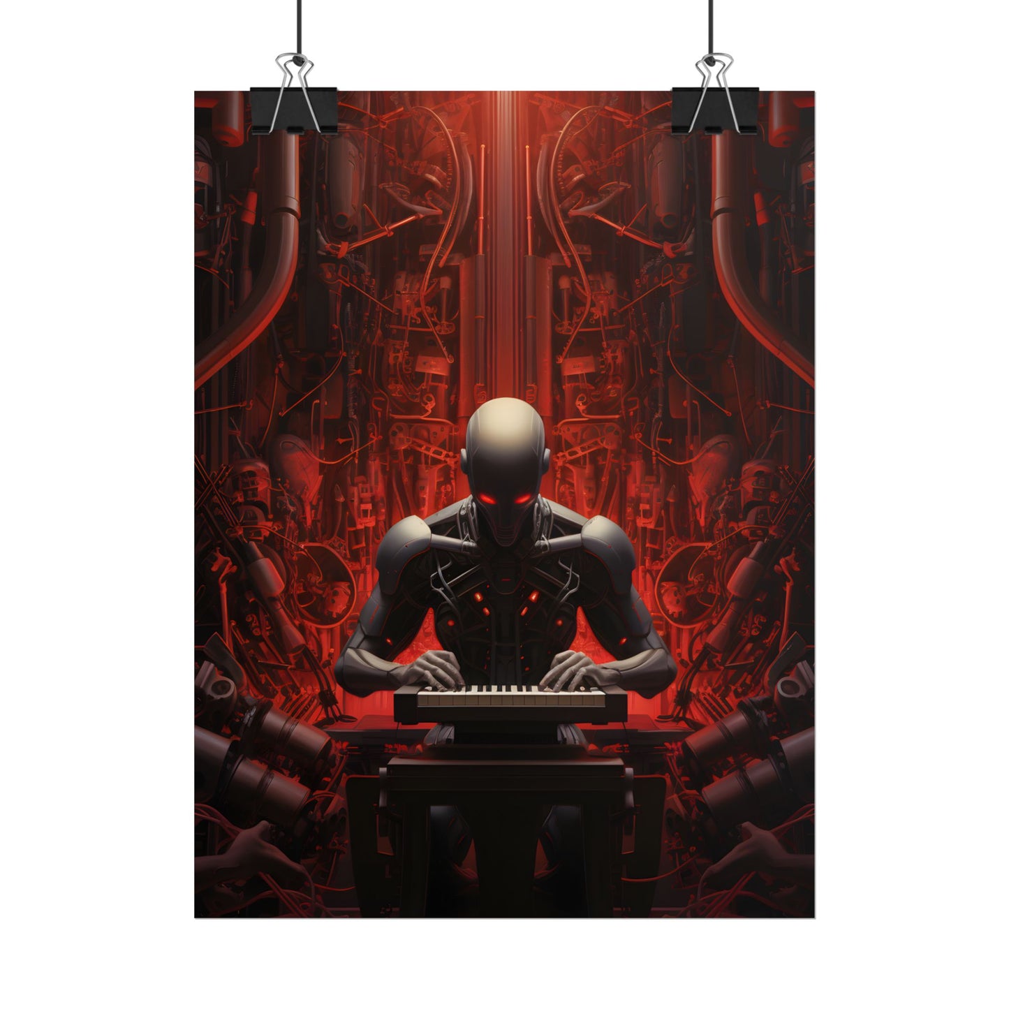 Robot Symphony: A Musical Orchestra of Sentient Robots - Poster