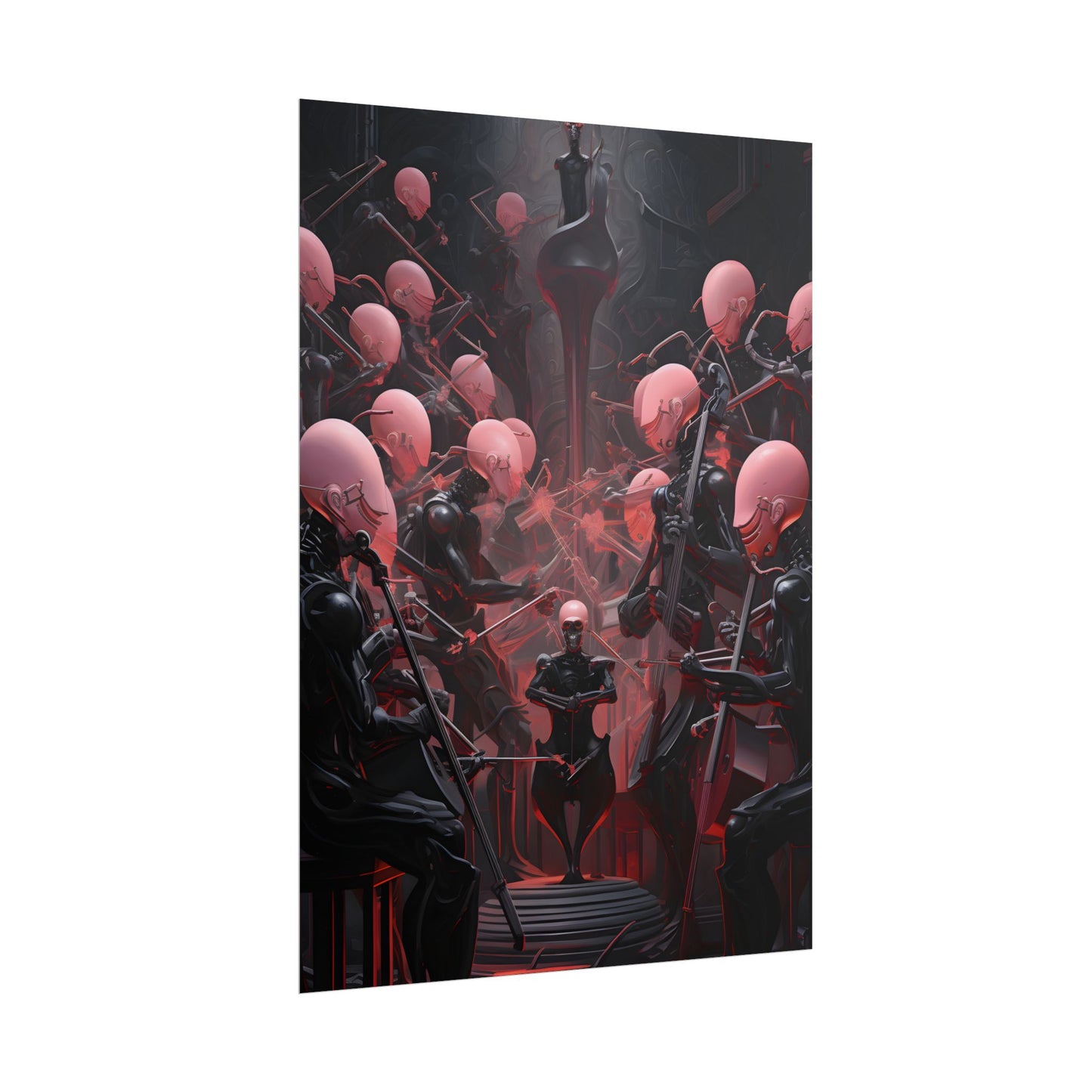 Robot Symphony: A Sentient Orchestra of Robots in Harmony - Poster