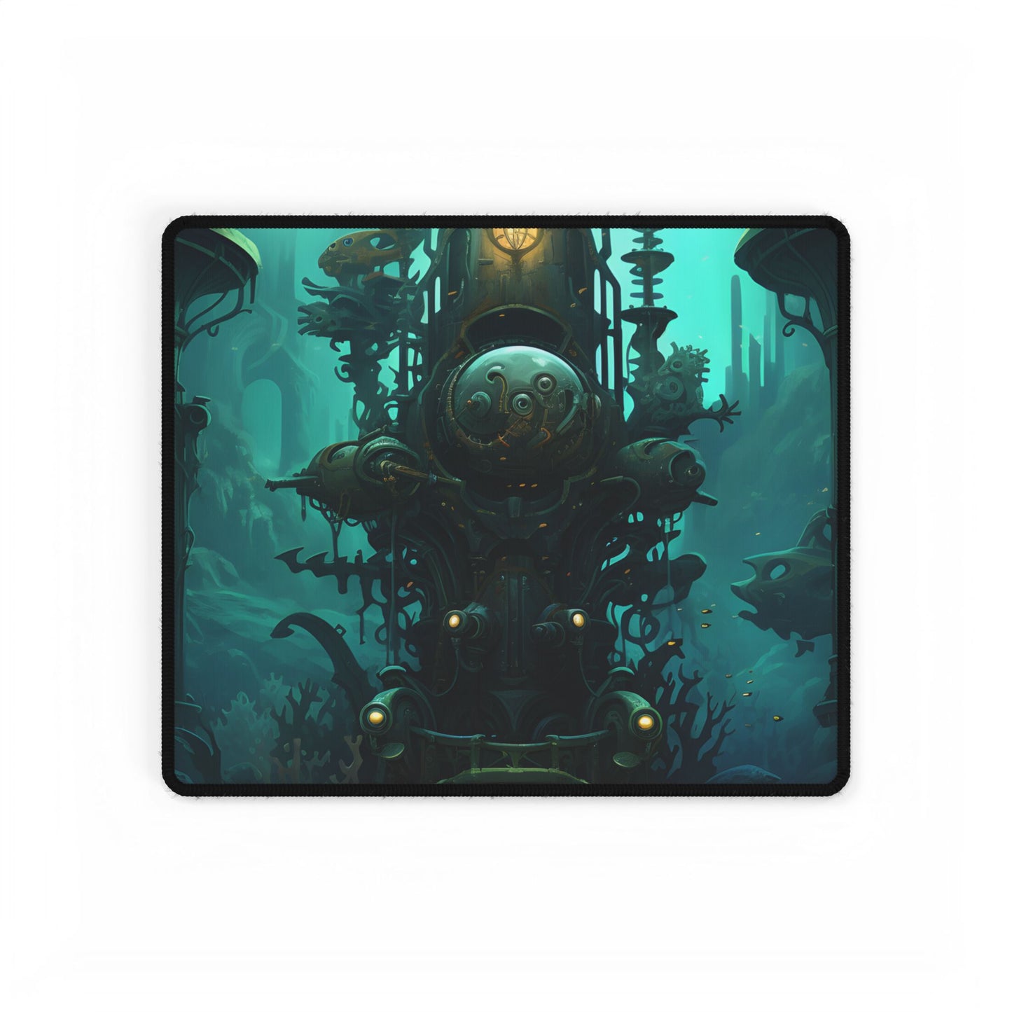 Steampunk Undersea Odyssey: Captain Nemo's Voyage - Desk Mat
