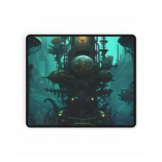 Steampunk Undersea Odyssey: Captain Nemo's Voyage - Desk Mat