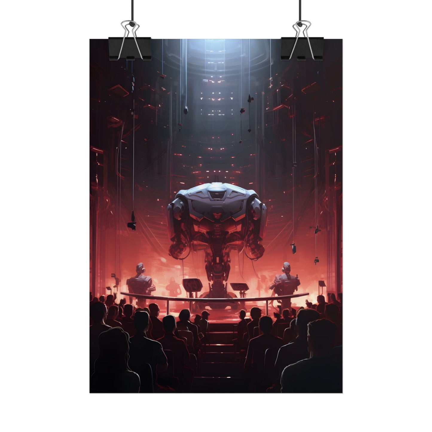 Robot Symphony: Mechanical Music Performance Art - Poster