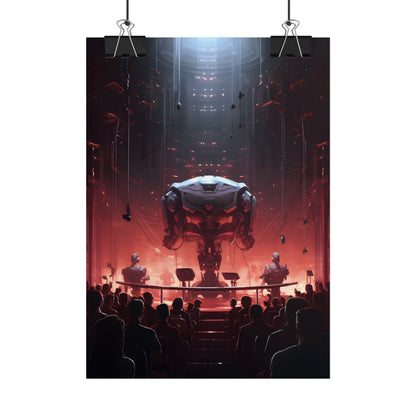 Robot Symphony: Mechanical Music Performance Art - Poster