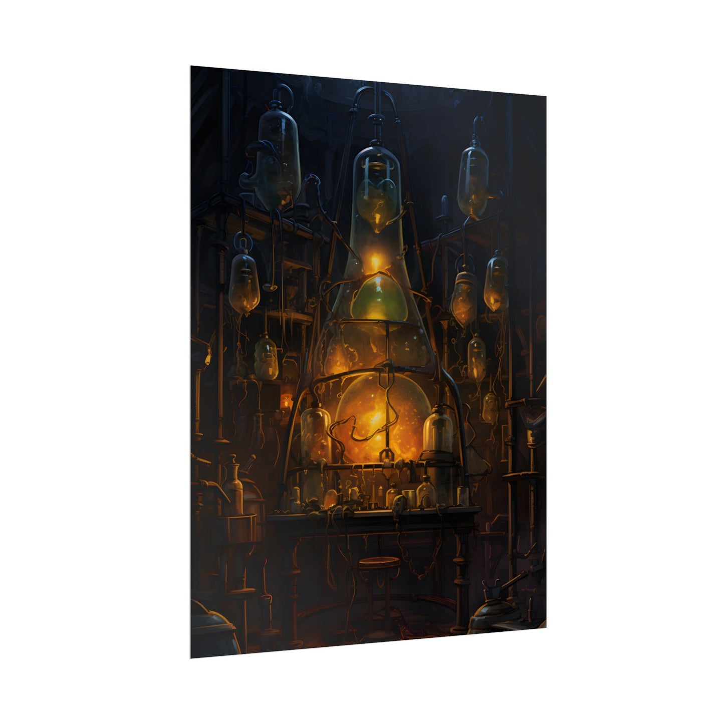 Mysterious Lab: Scientific Secrets in Darkness - Poster