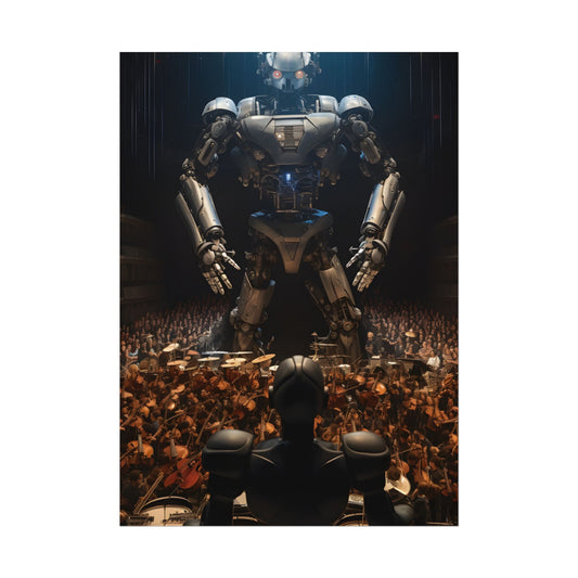 Robot Orchestra in Aditorium: Digital Artwork from Symposium - Poster