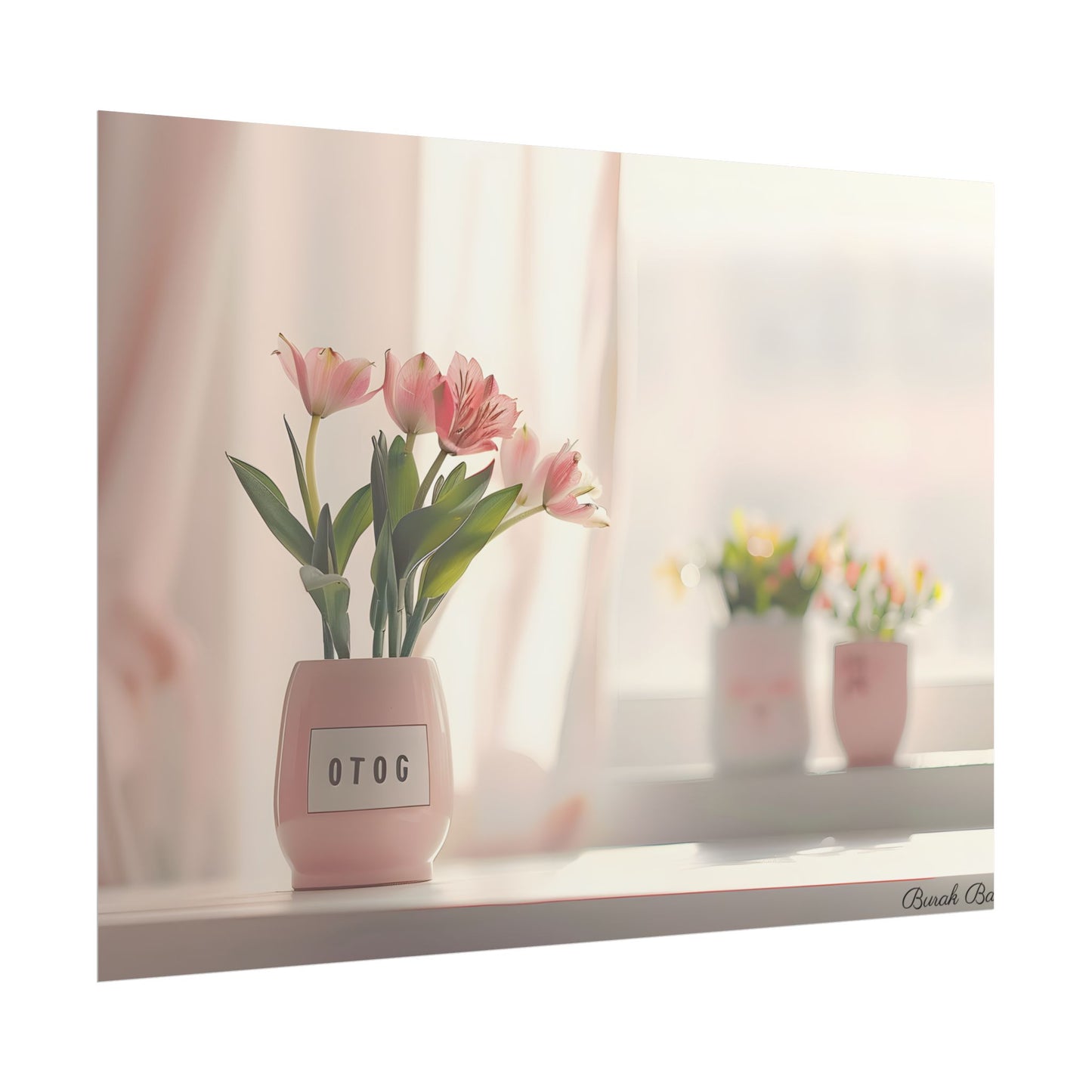 Serene Outdoor Landscape: Soft-Spoken Reminder - Poster