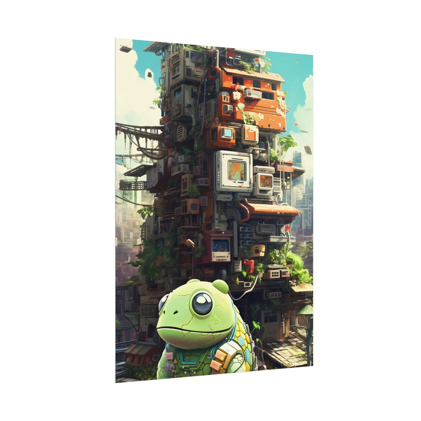 Pixel Play: Colorful Cyberpet Community - Poster