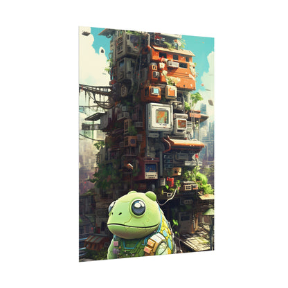 Pixel Play: Colorful Cyberpet Community - Poster