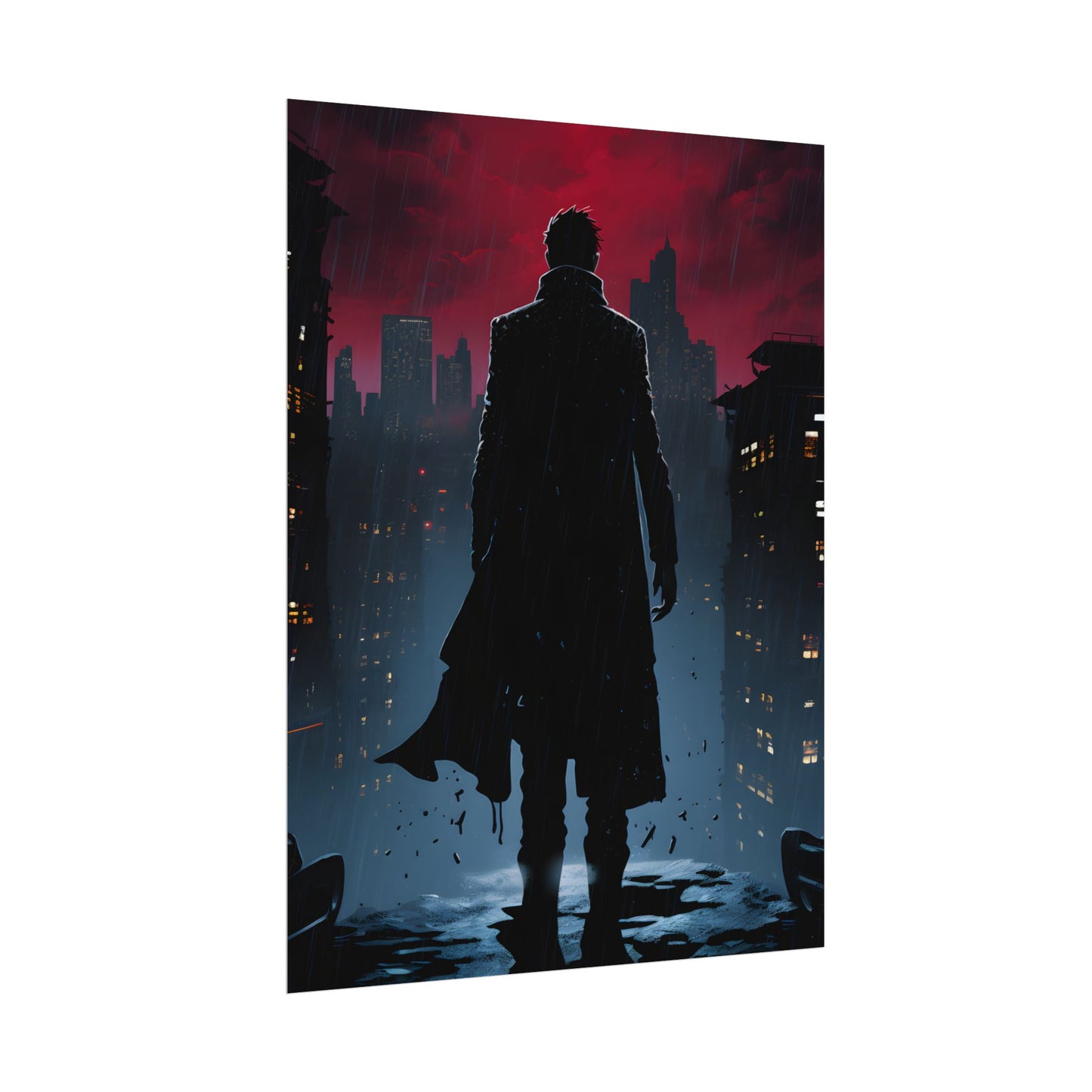 Urban Fantasy Detective: Book Cover Art - Poster