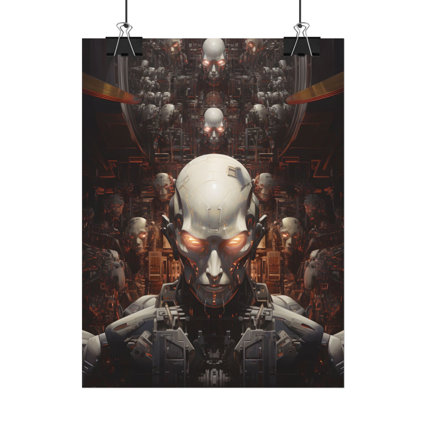 Robot Orchestra: A Symphony of Steel and Strings - Poster