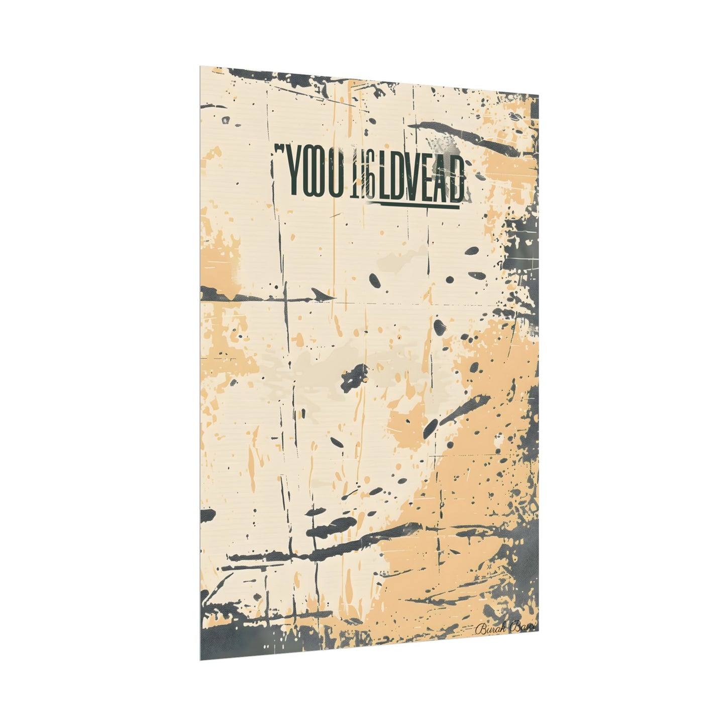 Vintage Distressed Batch 1: A Nostalgic Poster Artwork - Poster
