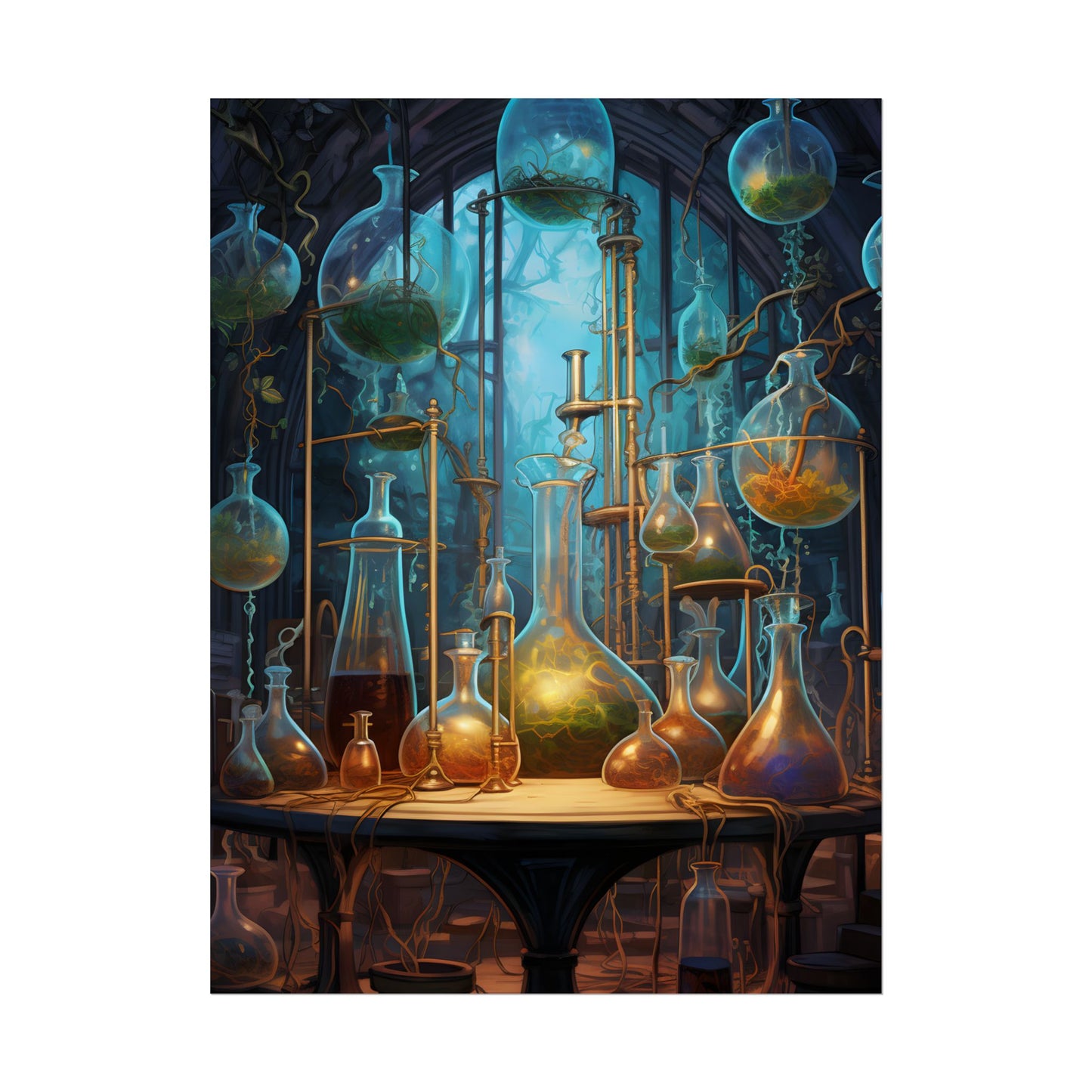 Lab Technician's Focus: Biotechnology Science in Action - Poster