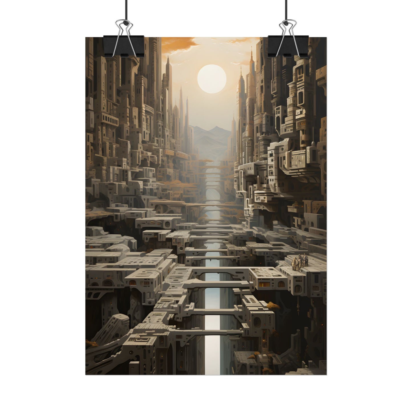 Perfect yet Oppressive: Dystopian Harmony - Poster