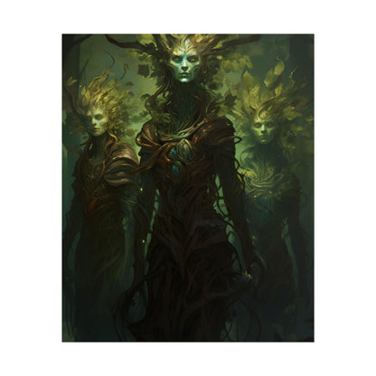 Mystical Forest Guardians: Ancient Tree Spirits Awaken - Poster