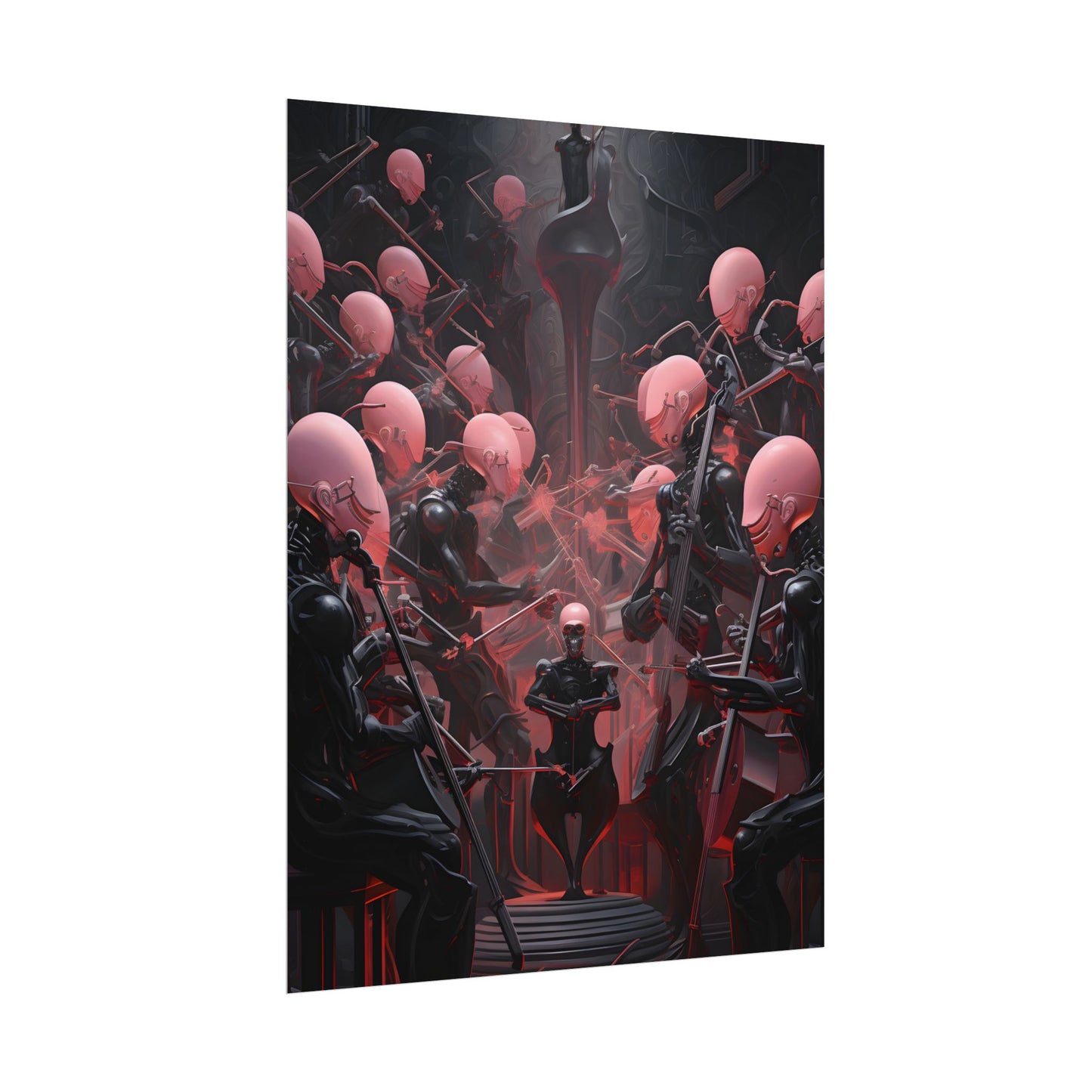 Robot Symphony: A Sentient Orchestra of Robots in Harmony - Poster