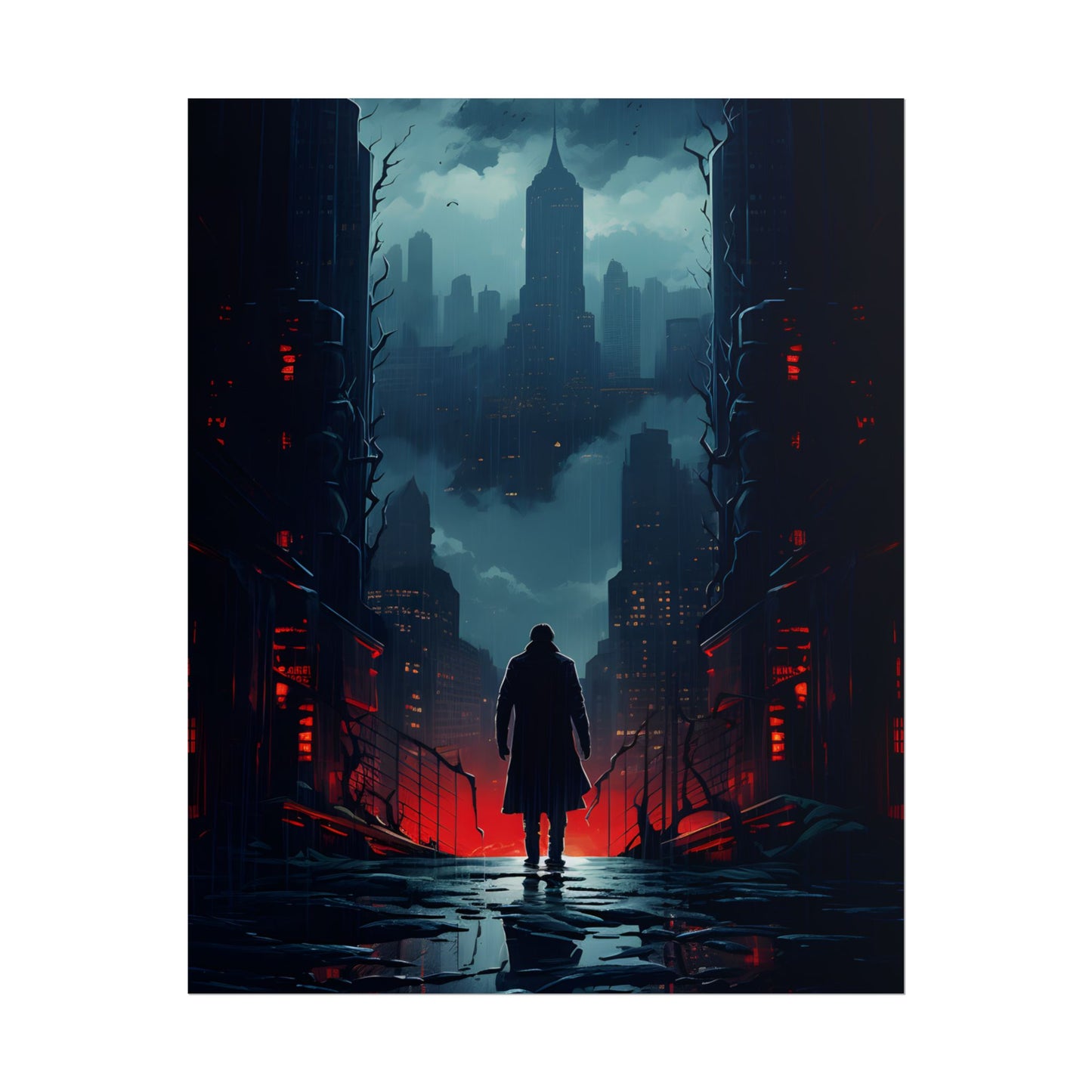 Urban Fantasy Detective: Mystery Artwork - Poster