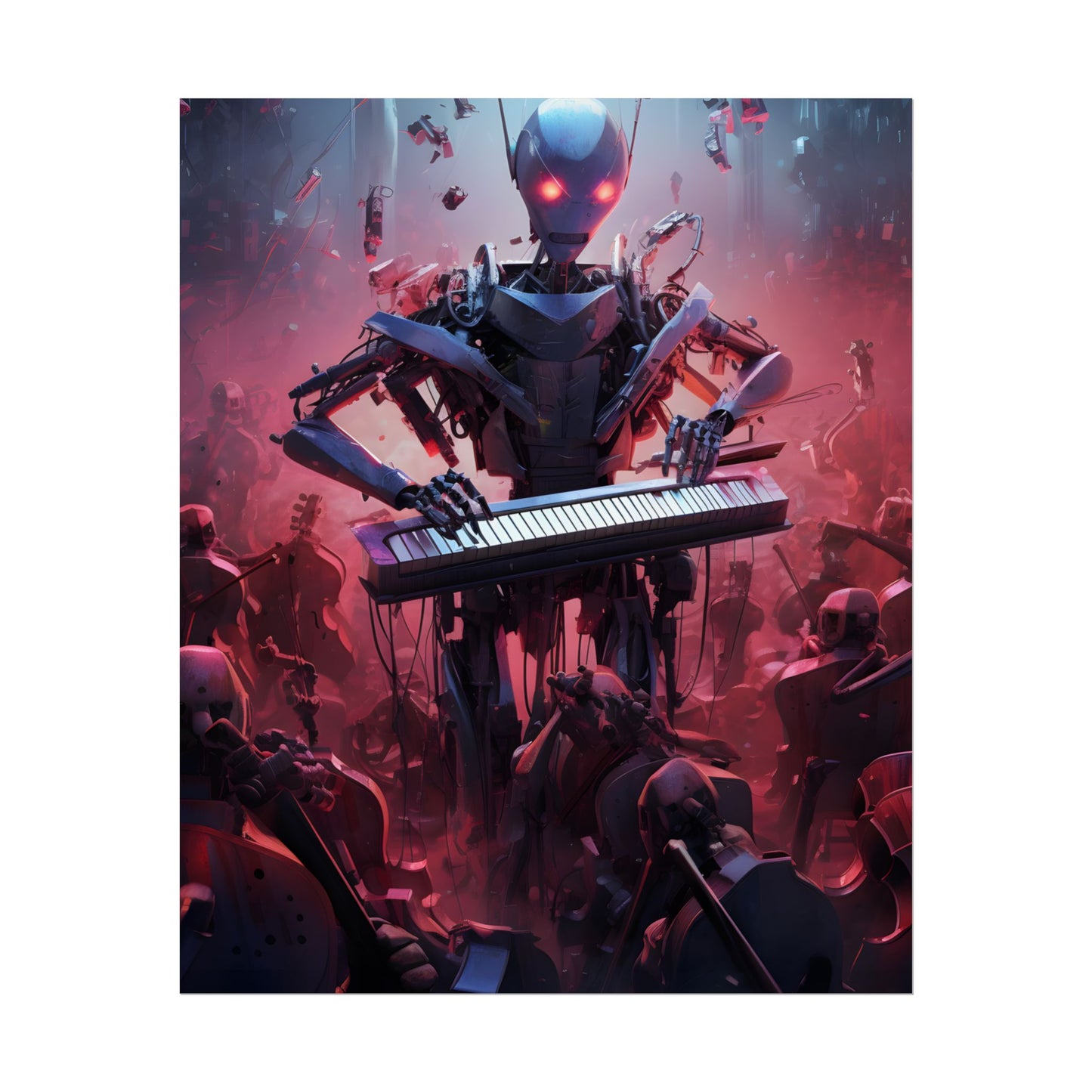 Robot Orchestra: Musical Robots in Action - Poster