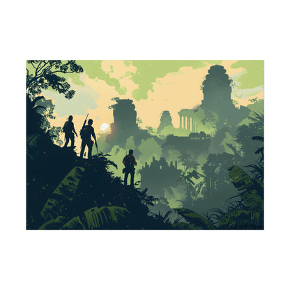 Brave Adventurer: Determined Quest in Pursuit of Discovery - Poster