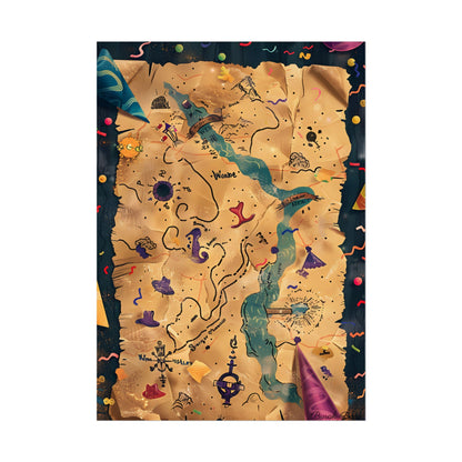 Whimsical Cartoon Portrait: Gentle Illustration of a Hero's Nose - Poster