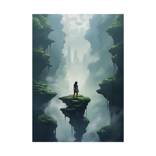 In Conversation: Indoor Portrait Artwork - Poster