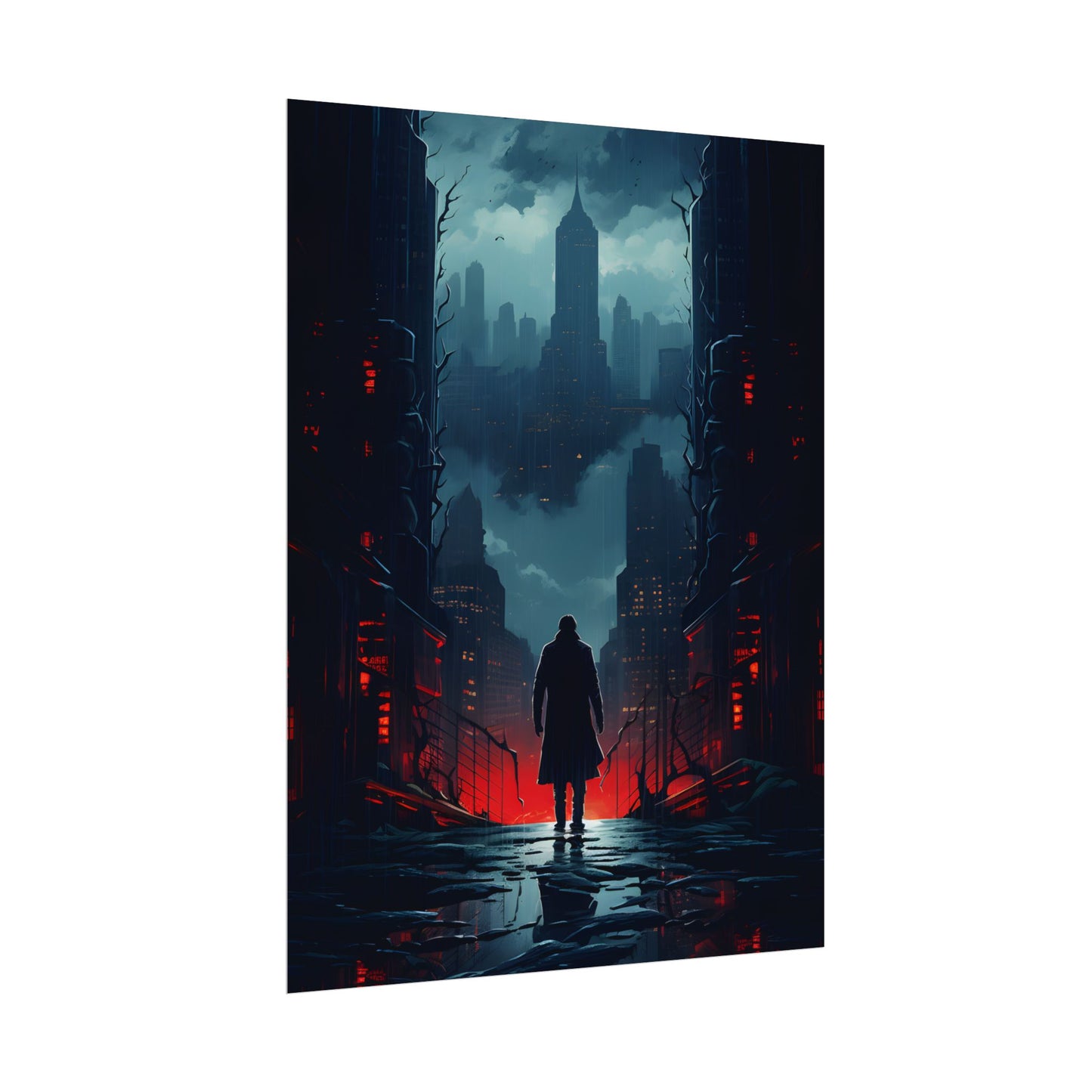 Urban Fantasy Detective: Mystery Artwork - Poster