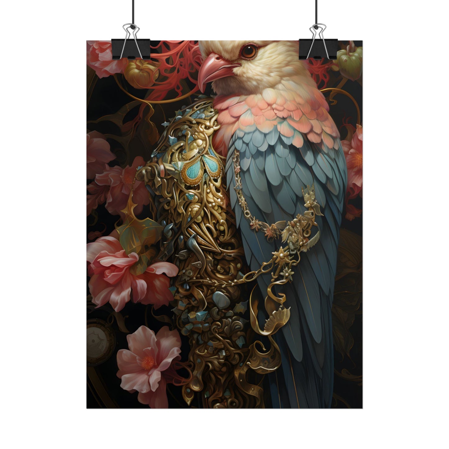 Fantasy Outdoor Guardian: Enchanted Costume Artwork - Poster