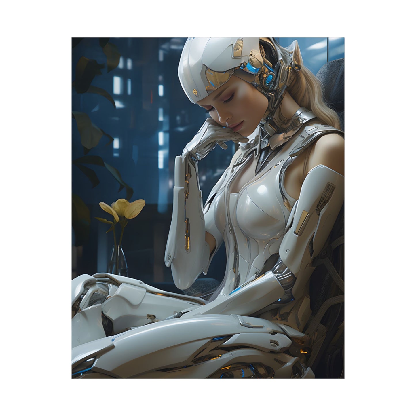 Modern Art Heist: Robot Team in Museum - Poster