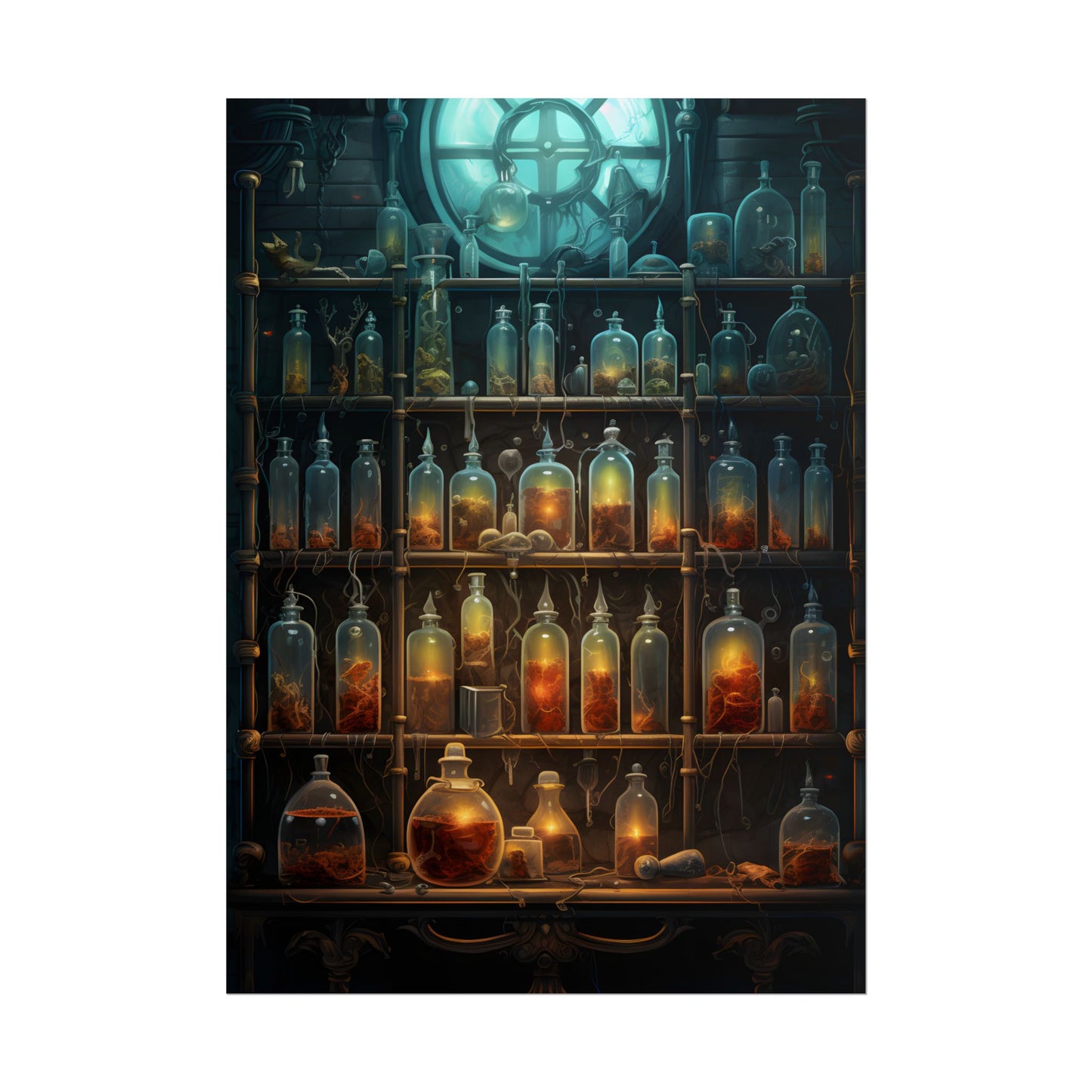 Lab Secrets: A Mysterious Science Experiment Unveiled - Poster