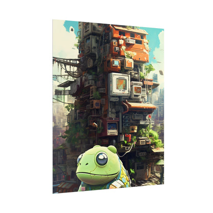 Pixel Play: Colorful Cyberpet Community - Poster