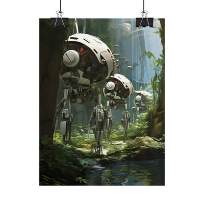 A haven for wildlife, powered by artificial intelligence - Robotic Sanctuary - Poster
