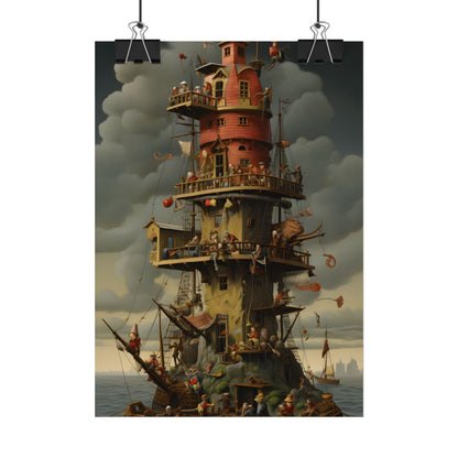 Swashbuckling Time Travelers: A Crew of Pirate Adventurers - Poster