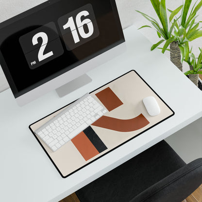 Modern Minimalist Poster: Unique 62097 Number Artwork - Desk Mat