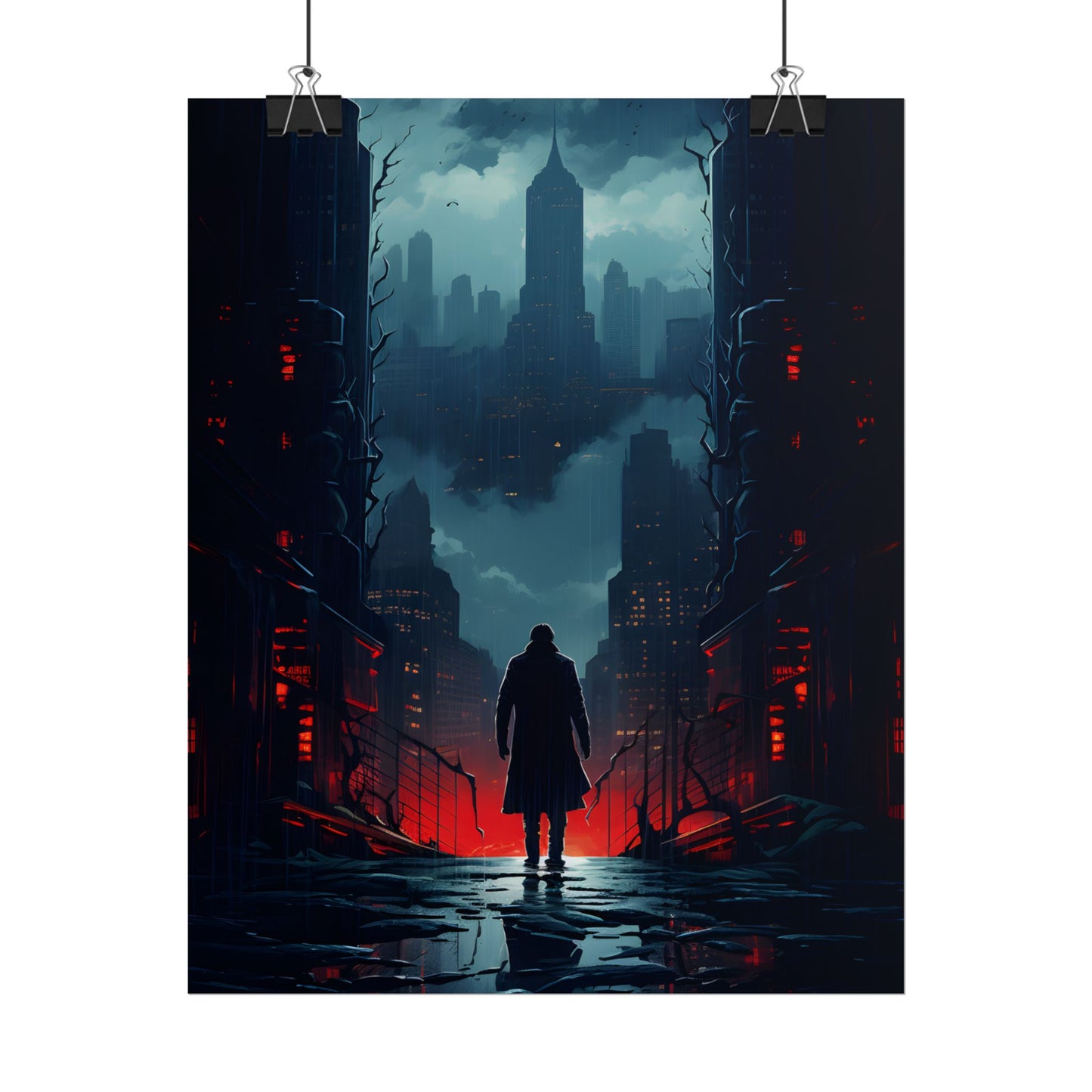 Urban Fantasy Detective: Mystery Artwork - Poster