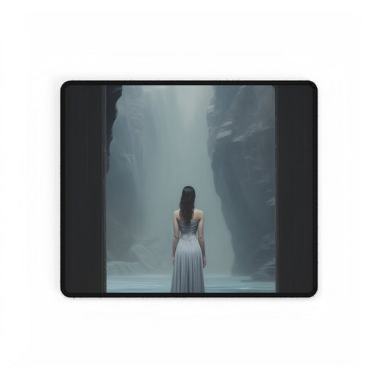 Serenity in Nature: Tranquil Outdoor Scene - Desk Mat