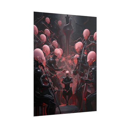 Robot Symphony: A Sentient Orchestra of Robots in Harmony - Poster