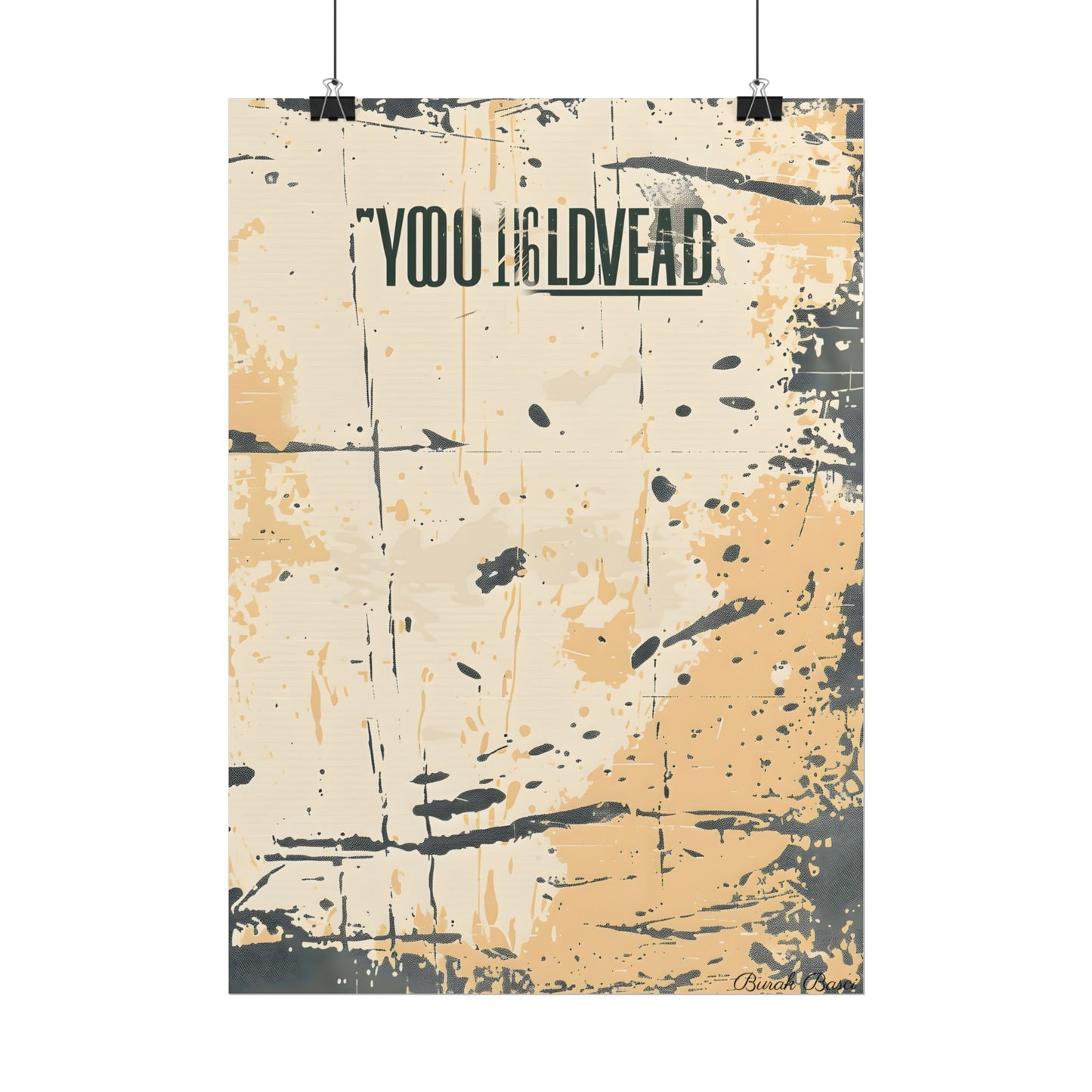 Vintage Distressed Batch 1: A Nostalgic Poster Artwork - Poster