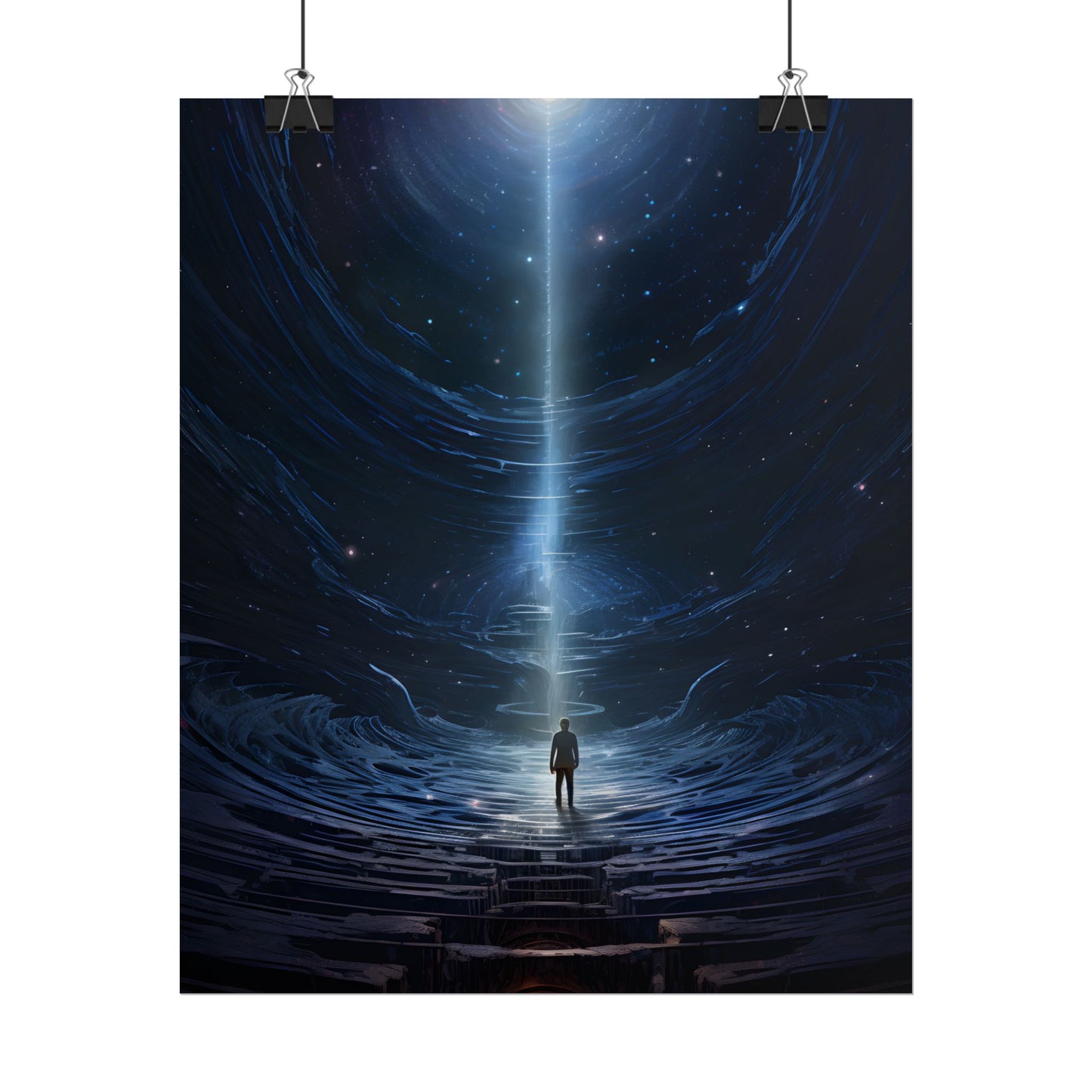 Intrepid Space Explorer: A Journey Through Stars and Galaxies - Poster