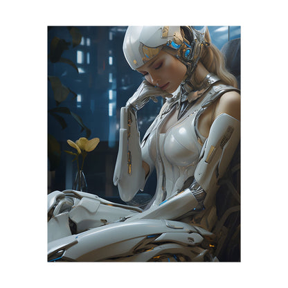 Modern Art Heist: Robot Team in Museum - Poster