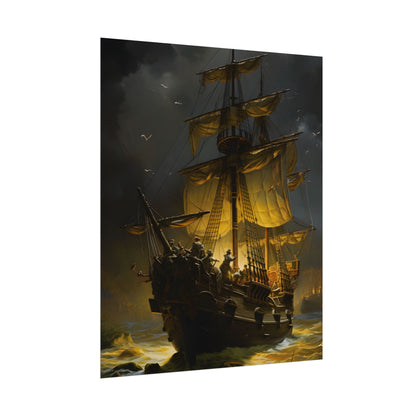 Time-Traveling Pirates: Swashbucklers on a Mission - Artwork - Poster