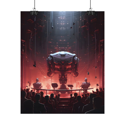 Robot Symphony: Mechanical Music Performance Art - Poster